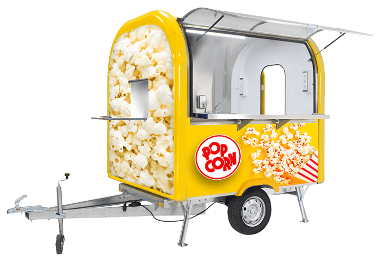 Eco popcorn trailer