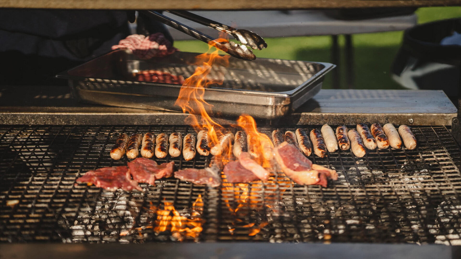 Meat On Grill Aspect Ratio 16 9