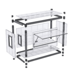 Container 15 Fu&szlig; kundenspezifische Optik
