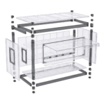 20-Fu&szlig;-Container, kundenspezifische Visualisierung