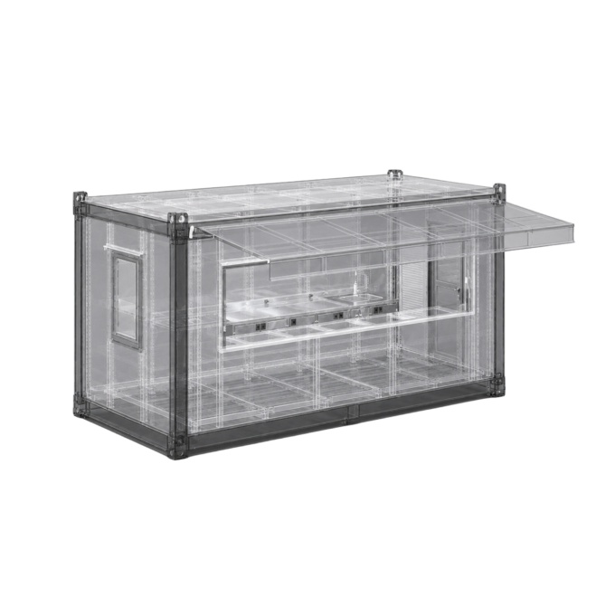 Sonderanfertigung Container 20ft 1400x1400