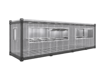 Sonderanfertigung Container 40 Fuß 1400x1400