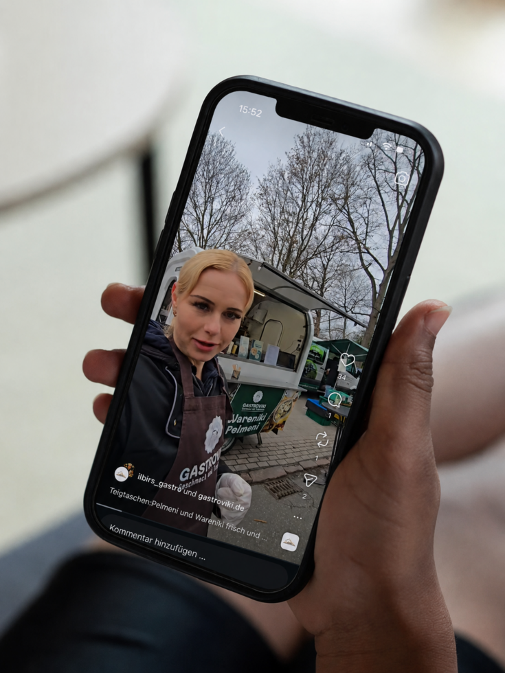 Ilbirs Gastro am Telefon
