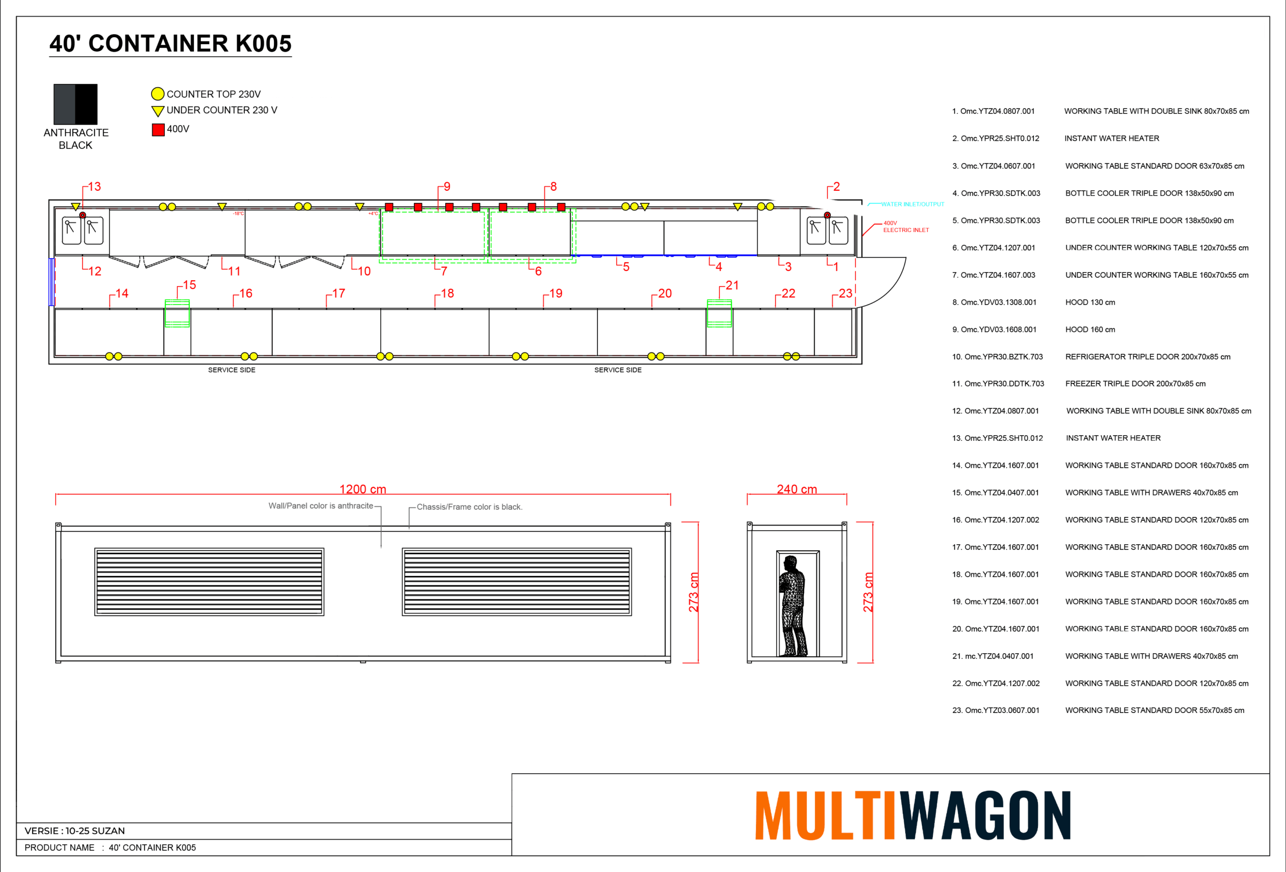 Mwn 40 Container K005 Projekt