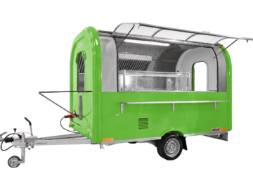Kiosk Eco Trailer 450 Gr&uuml;n Transparent