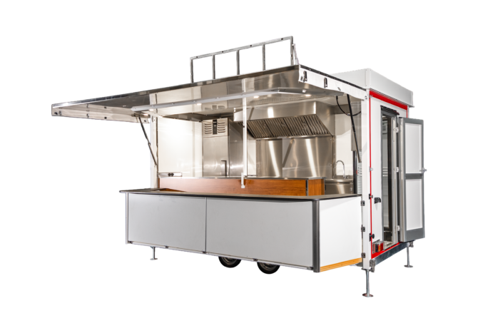 Remorque de cuisine carrousel 450 Modèle complet 1