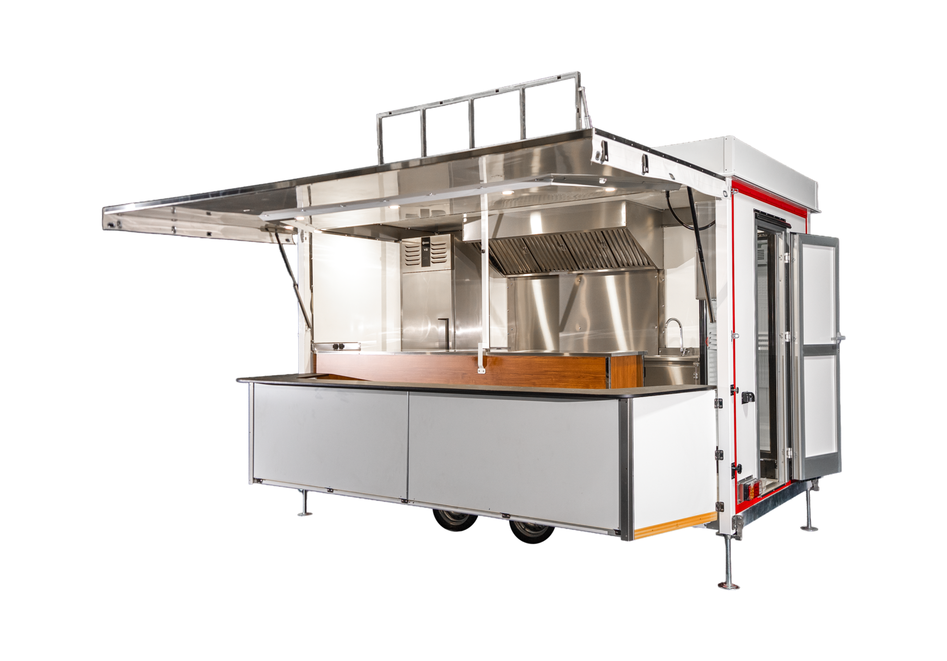 Küchenkarussellanhänger 450 Komplettes Modell 1