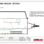 Kitchen Carousel Trailer 450 Technical Drawing