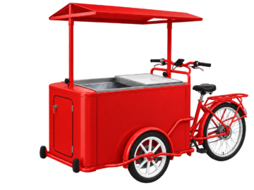 Ice Bike Electric Red