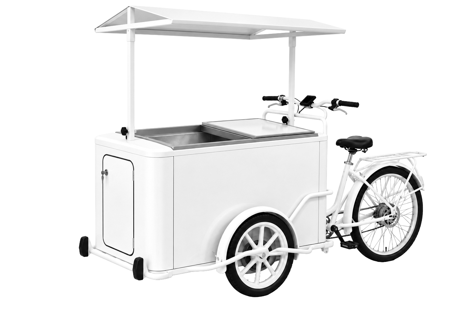 Ice Bike Electric White