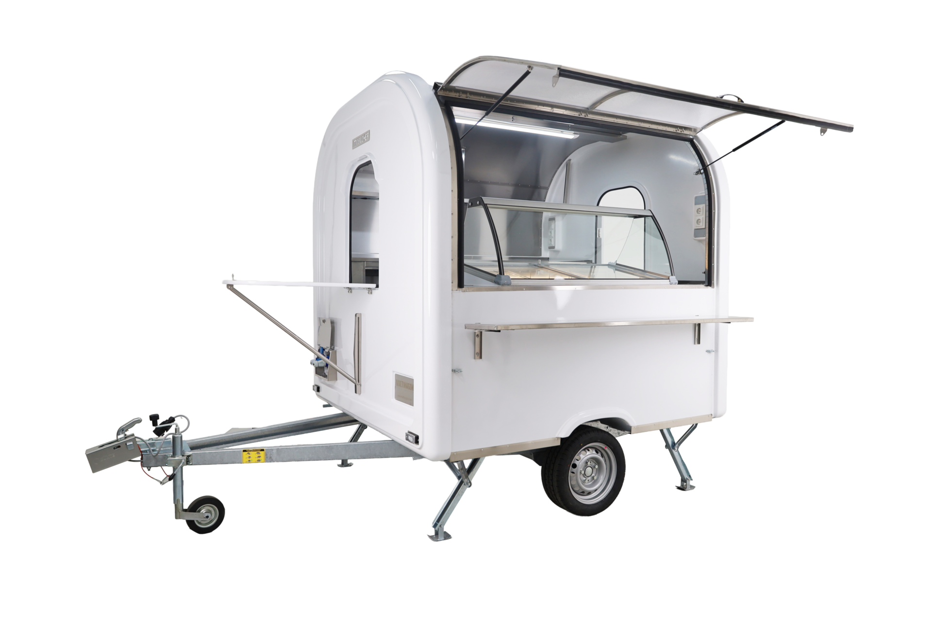 Ice Cream Eco Trailer 220 White
