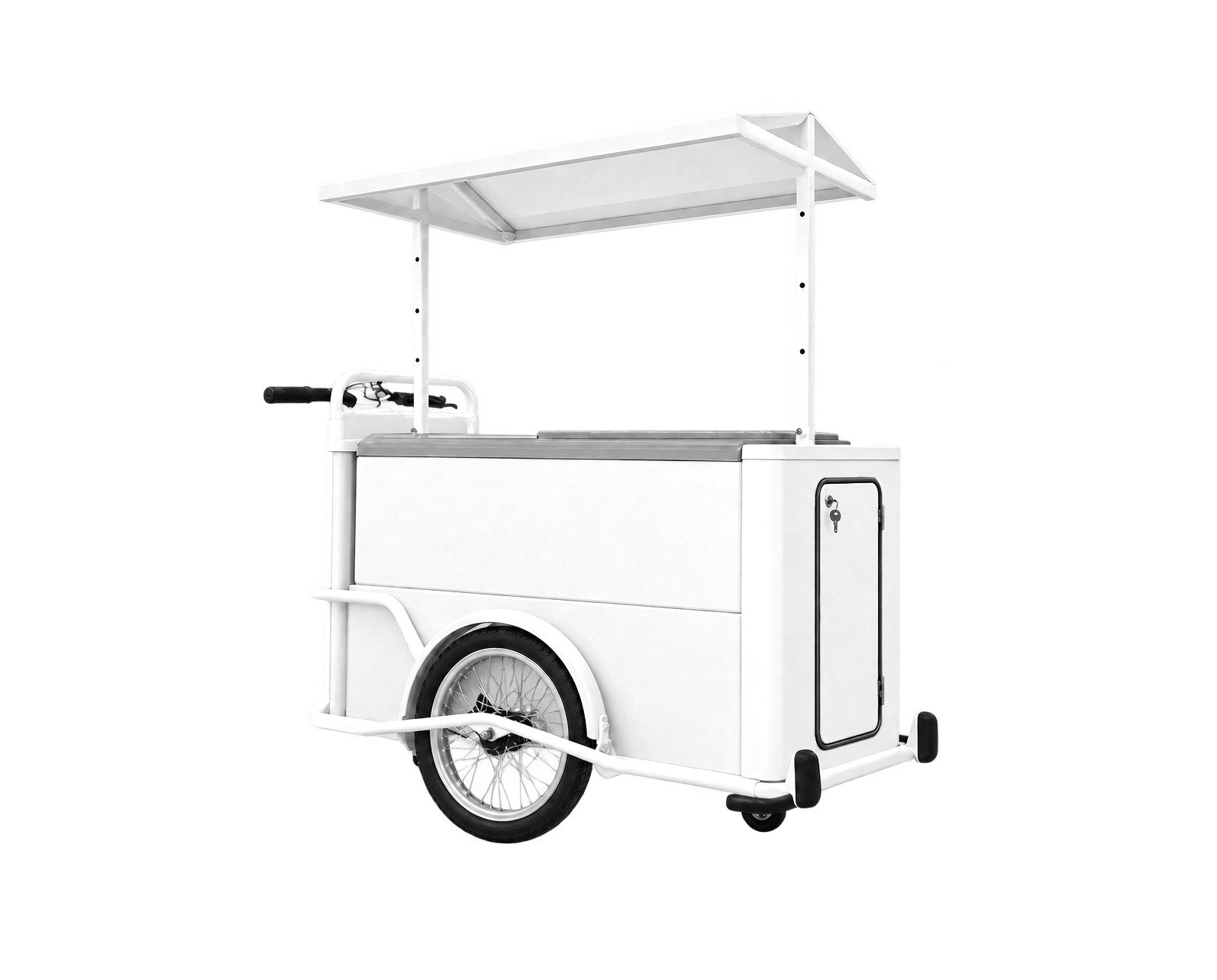 Ice Pushcart Urban White