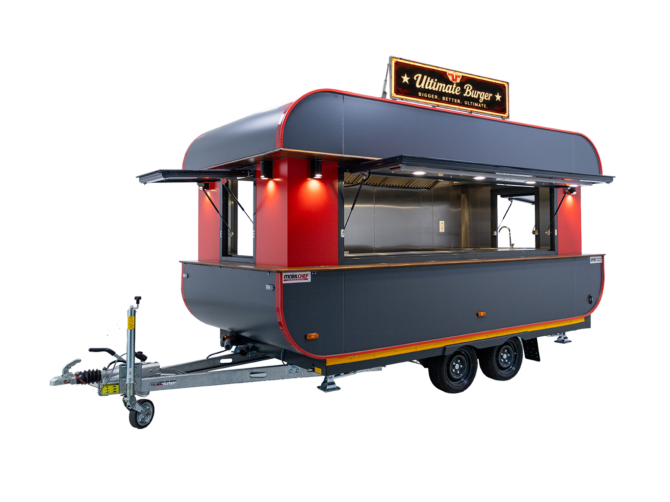 Produktbild Ultimate Trailer 450: Elektrisches Schild mit Logo, Seitenverhältnis 4:3